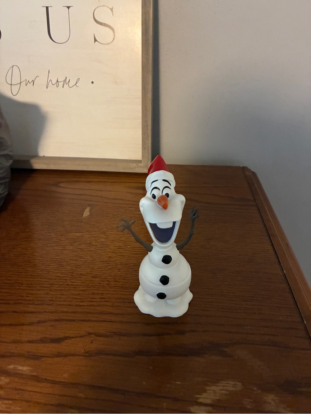 Olaf Holiday Figurine - Trinket/Jewelry Holder